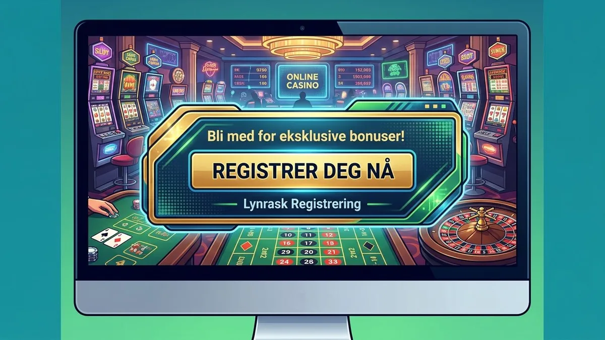 Registrer deg med bonus